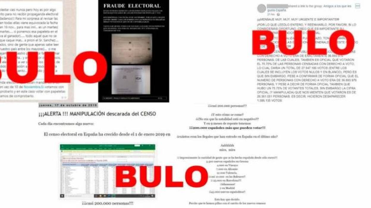 Los bulos más virales de la jornada electoral
