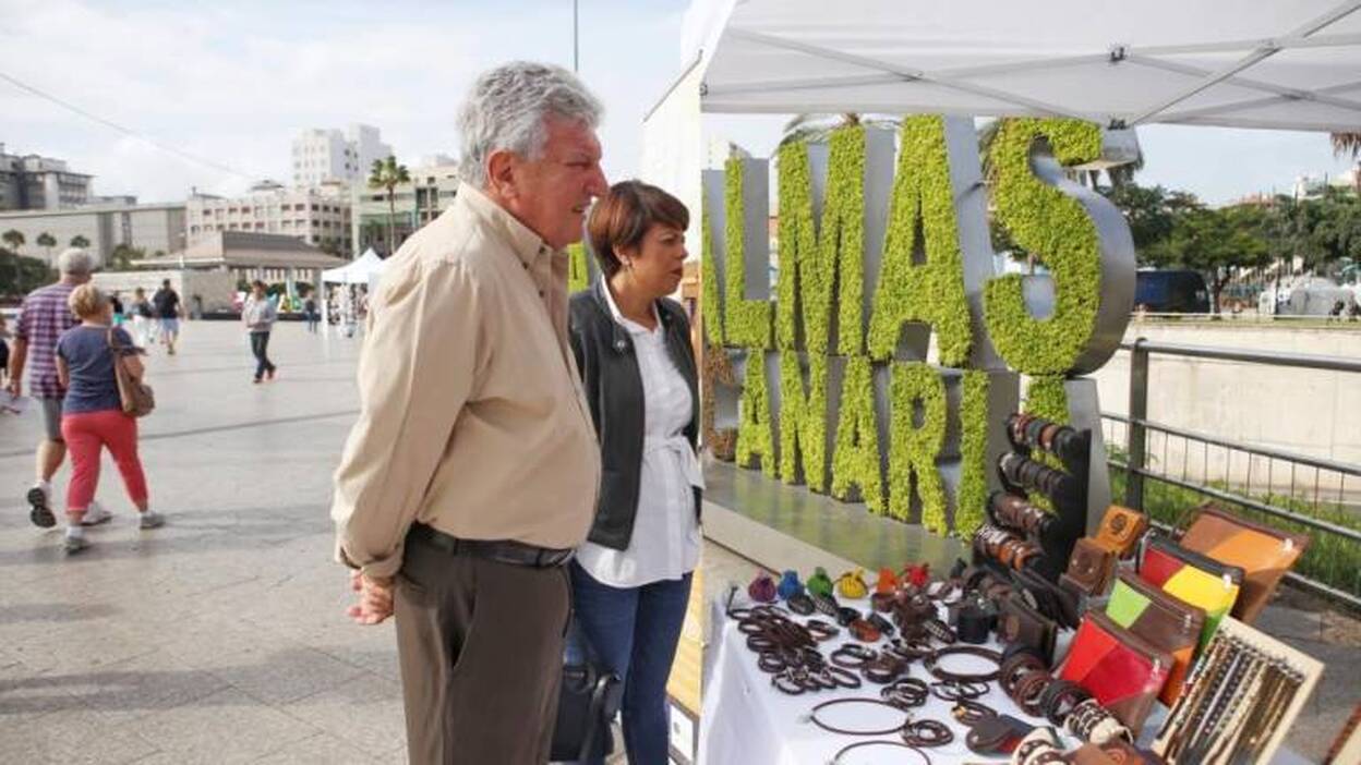 Los cruceristas tendrán un Mercadillo de Artesanía canaria