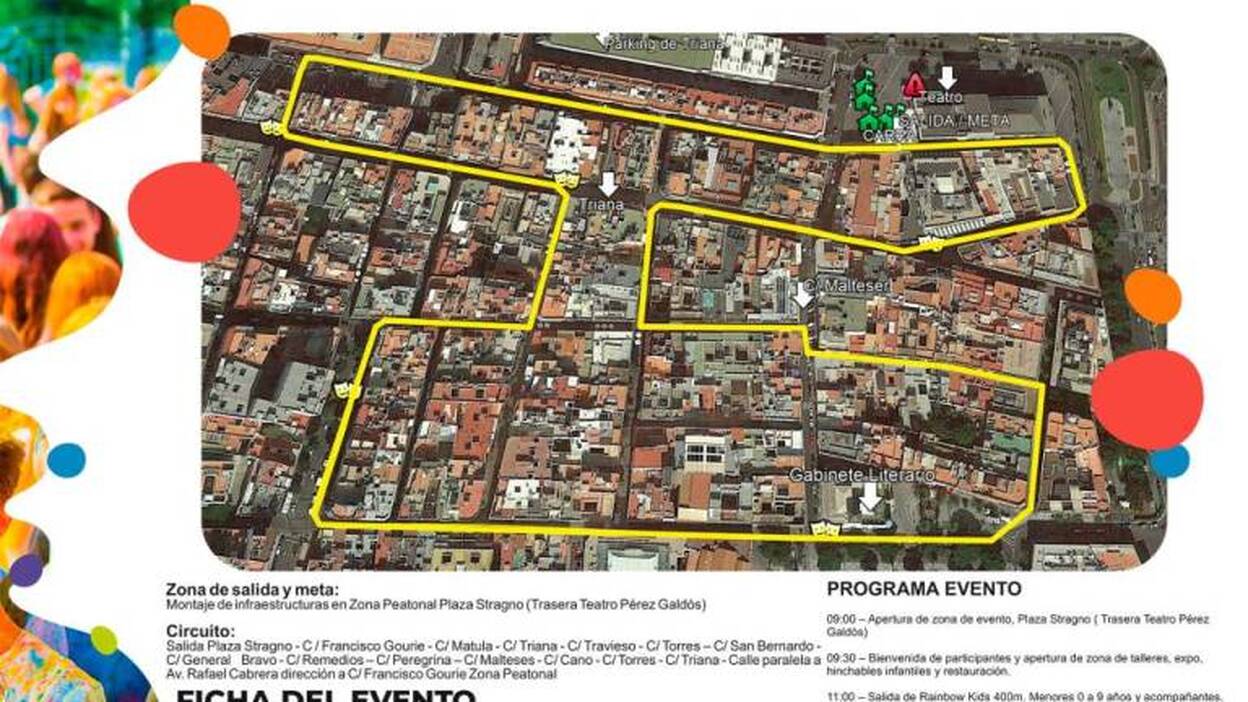 La carrera Rainbow Fun Run espera reunir a un millar de participantes