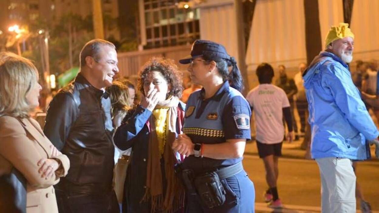 El tripartito dice que la Night Run cumplió el protocolo antiterrorista