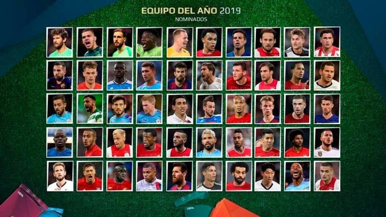 Ramos, Piqué, Silva, Alba, Thiago, Azpilicueta y Fabián, aspirantes al Equipo del Año UEFA