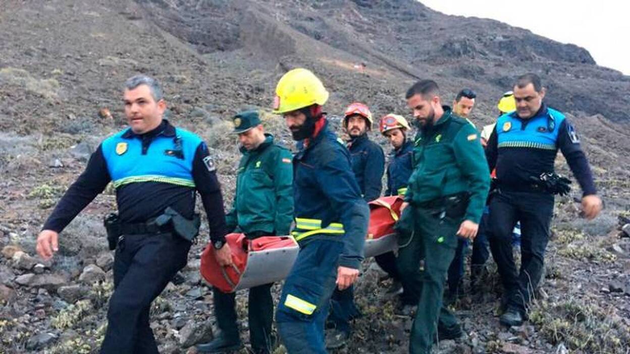 Un parapentista herido tras caerse en Lanzarote