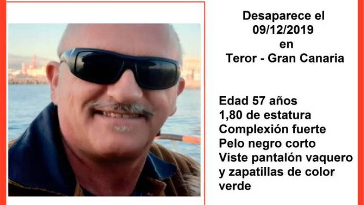 Sin rastro del desaparecido en Teror