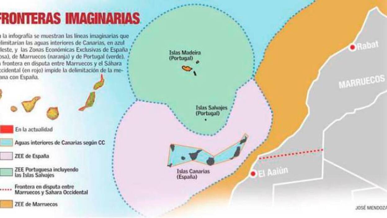 El Gobierno canario insiste en que Marruecos no puede delimitar su frontera marítima