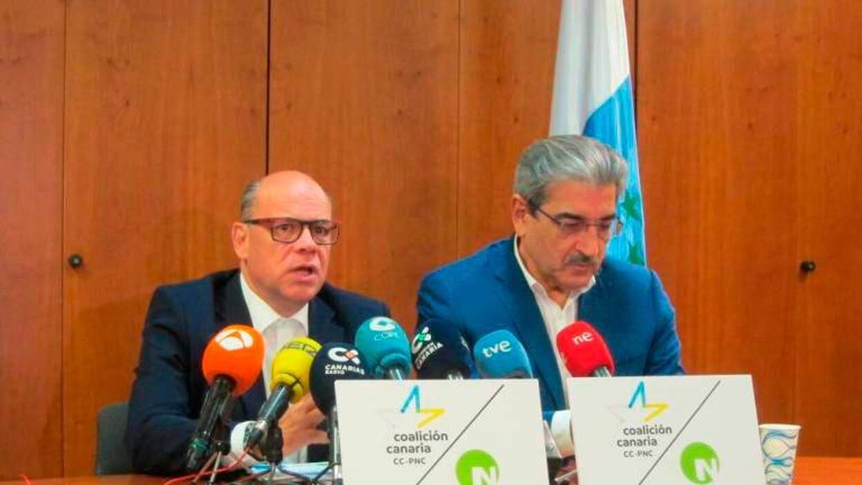 NC acuerda hoy el voto favorable y el bando tinerfeño de CC se resiste