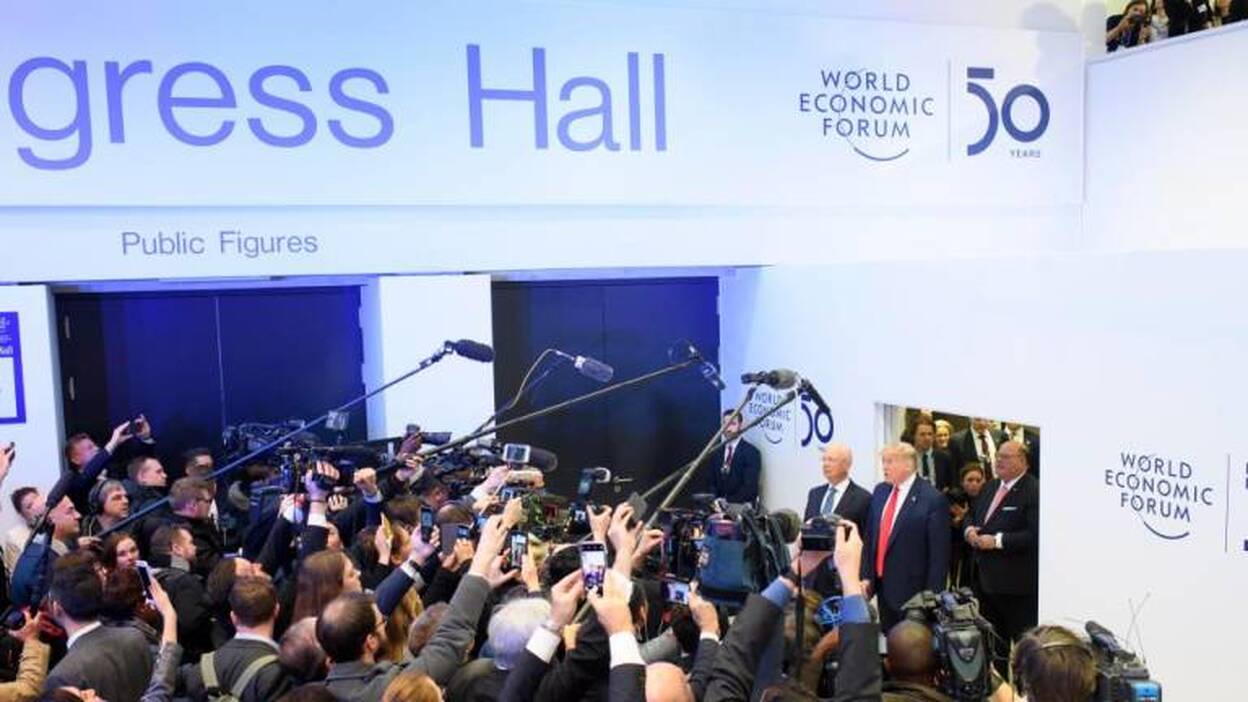 Davos asiste al cruce de reproches entre Trump y Greta Thunberg por el clima