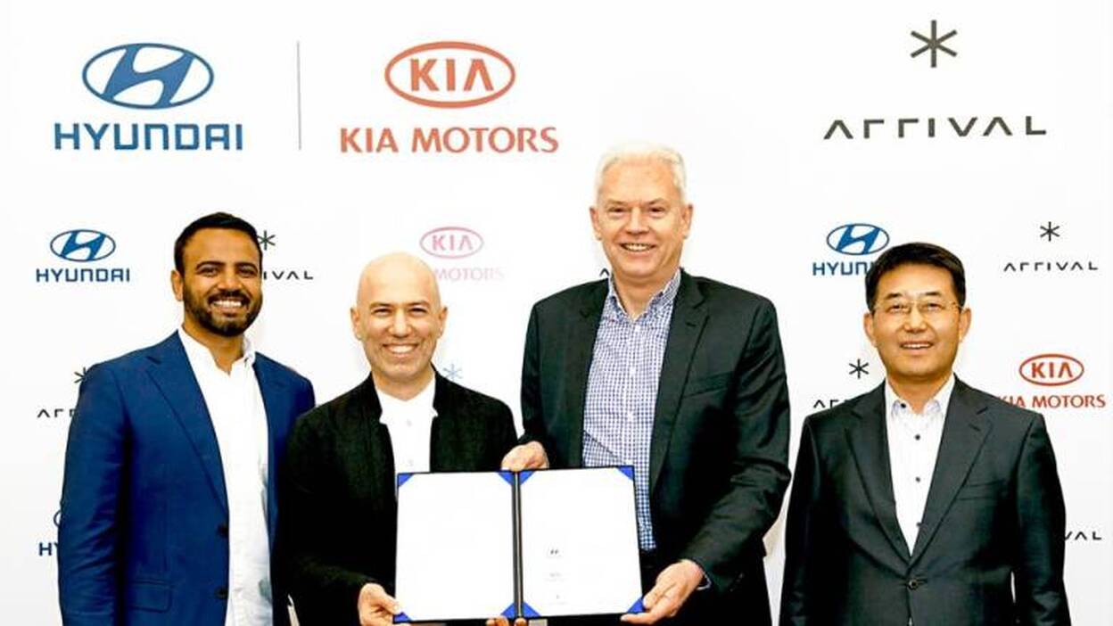 Hyundai y Kia invierten en Arrival