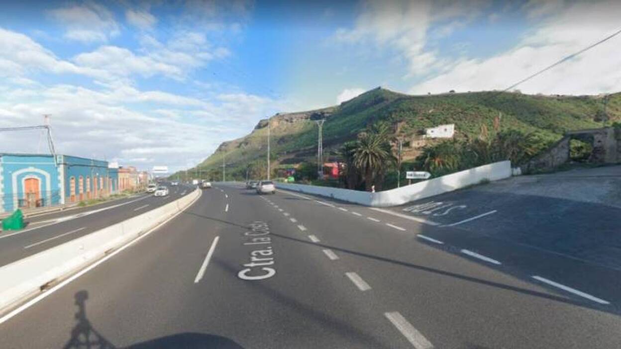 Una mujer herida tras el vuelco de un vehículo en Gran Canaria