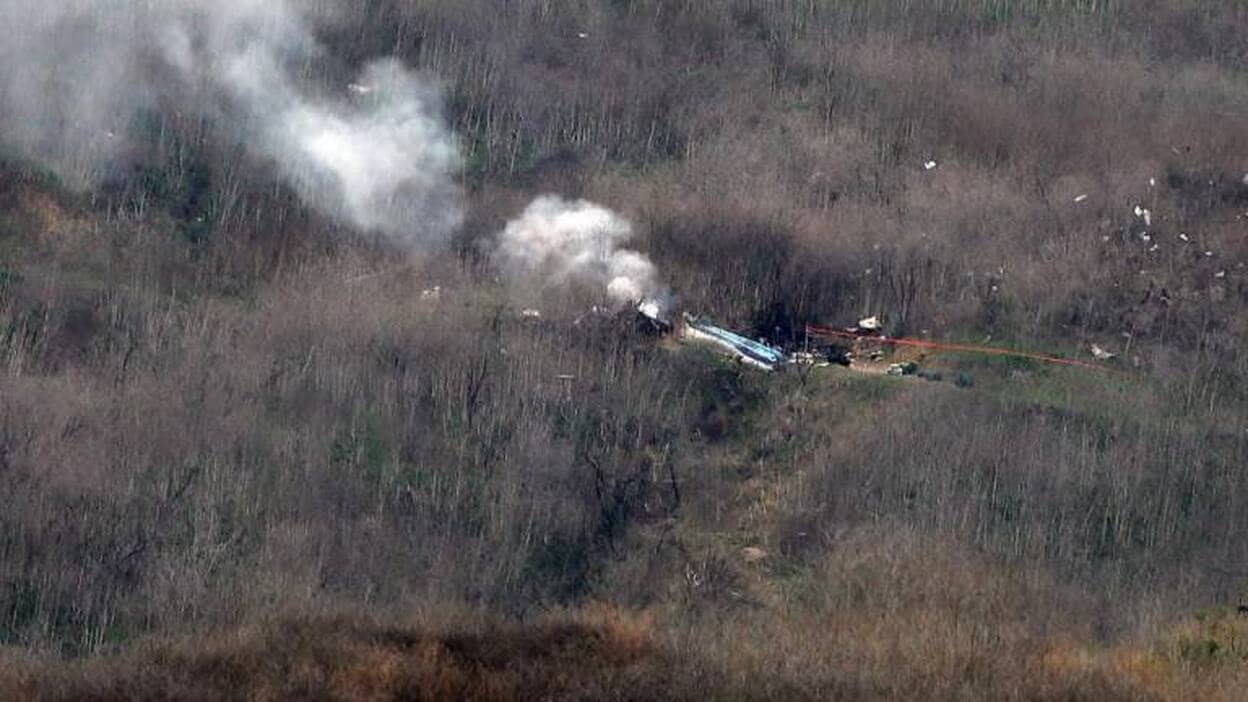 La Policía da por muertos a los nueve pasajeros del helicóptero de Kobe Bryant