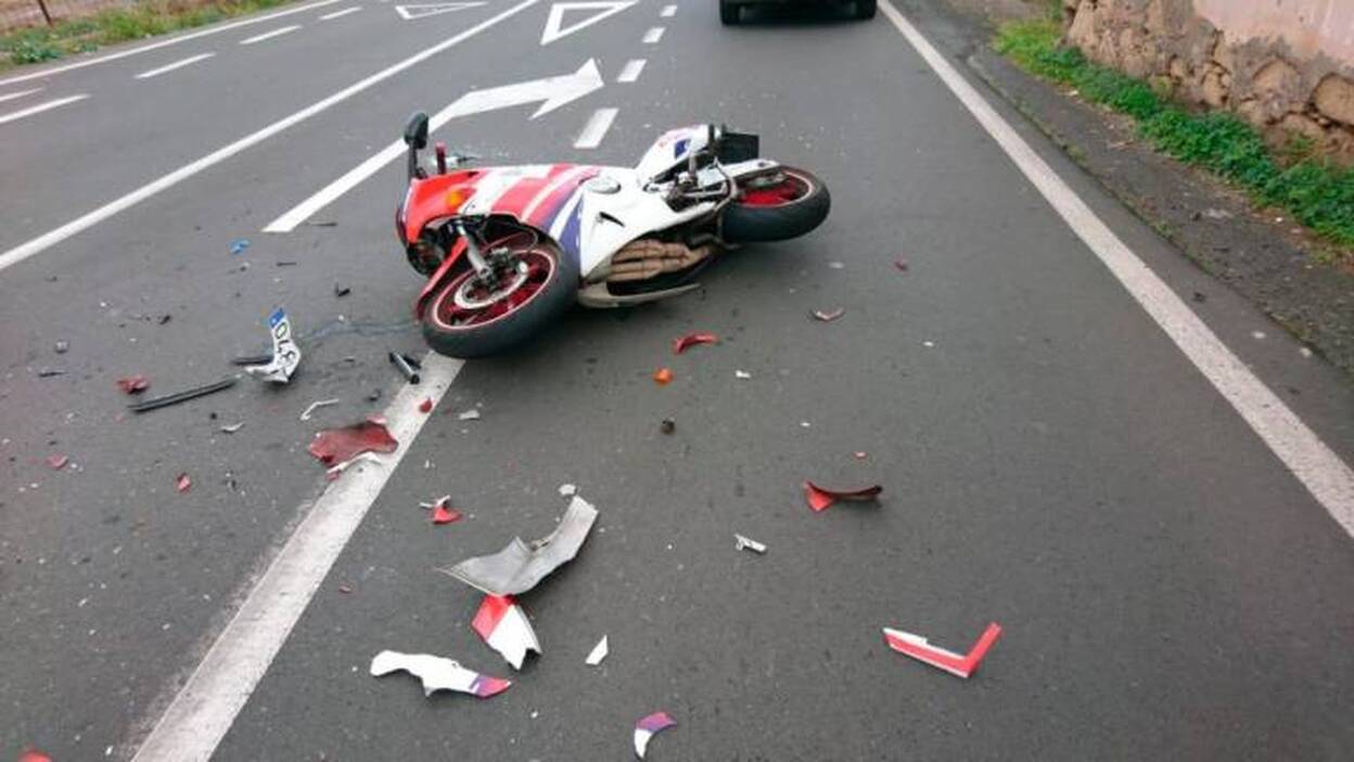Herido tras una colisión en Marzagán