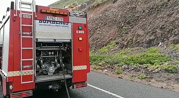 Vuelco con heridos en el Puente del Rincón