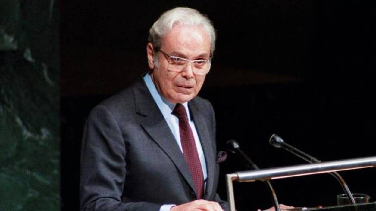 Muere a los 100 años Javier Pérez de Cuéllar