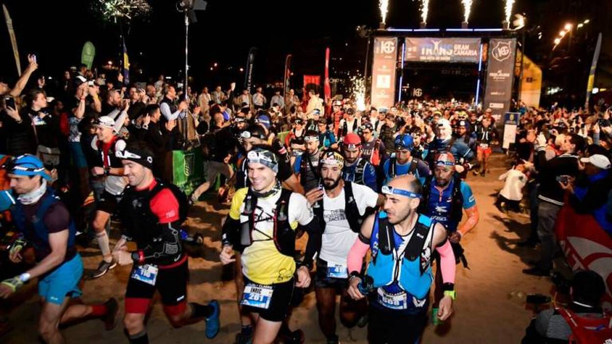 La Transgrancanaria pone rumbo al Faro de Maspalomas