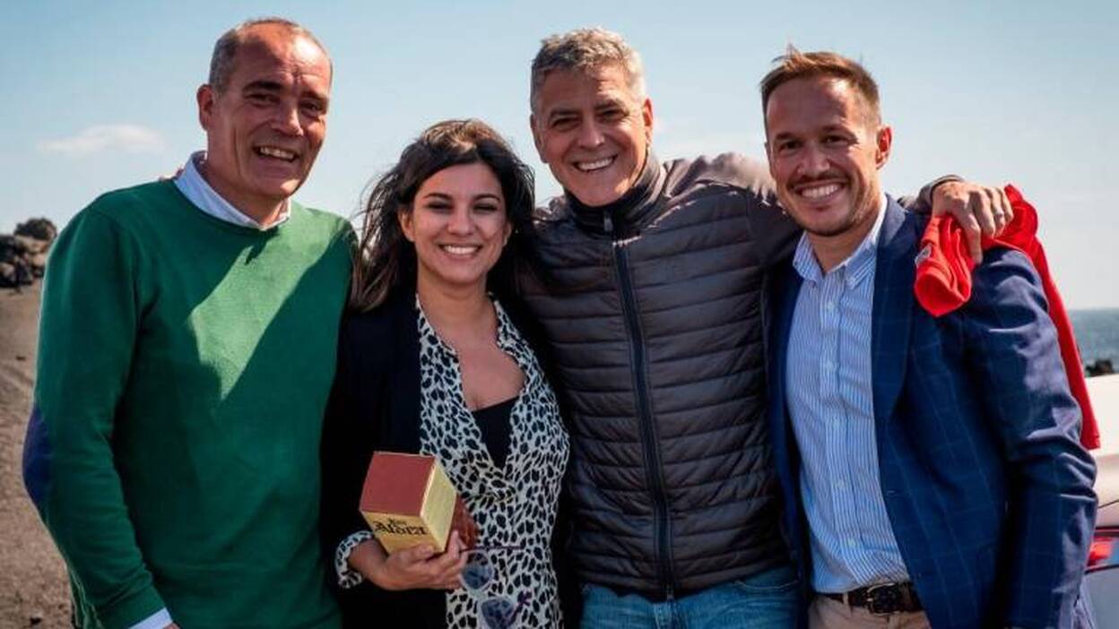 La Palma destaca los beneficios del rodaje de George Clooney en la isla