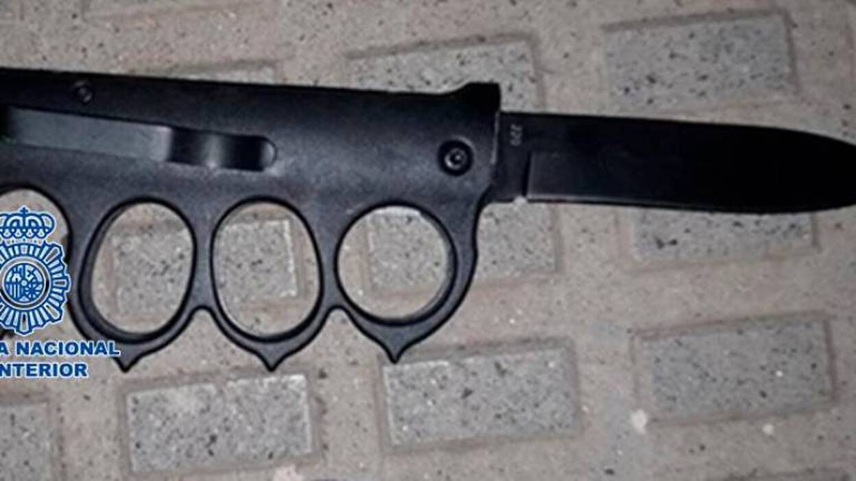 Detenido por lesiones con arma blanca