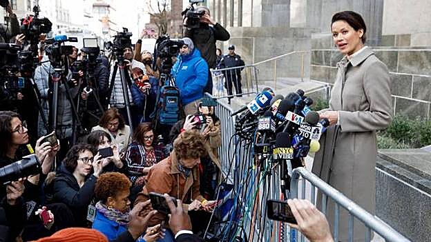 Tarafe Wulff acusó a Weinstein de acoso sexual.