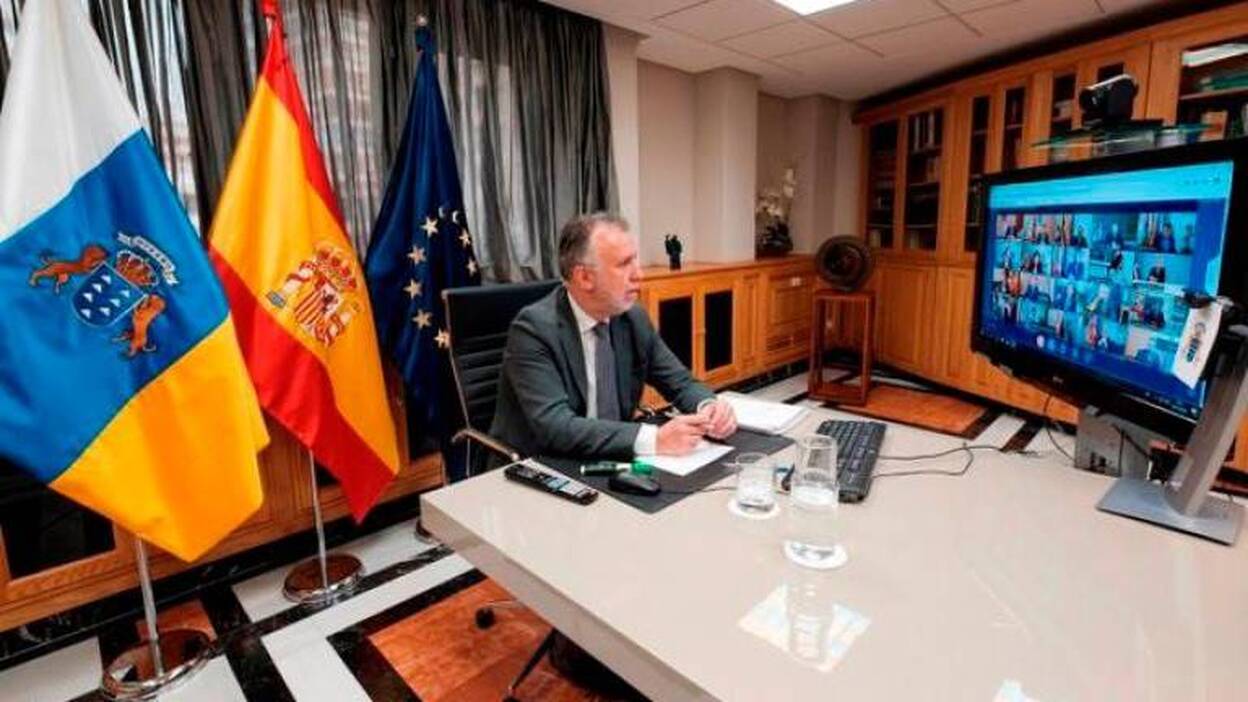 Canarias pide que se limite el tráfico aéreo a la sanidad y los retornos