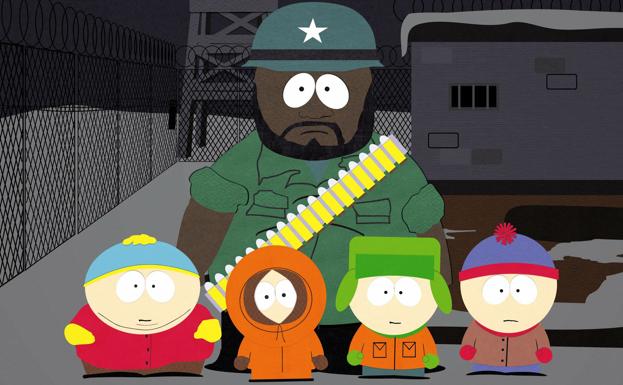 Cartman, Kenny, Kyle y Stan, de 'South Park'.