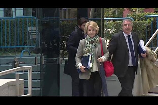 Aguirre y su marido, ingresados por coronavirus