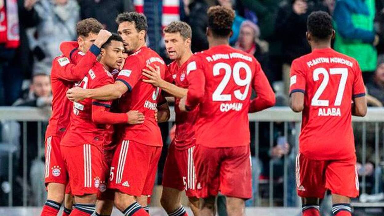 Los jugadores del Bayern acuerdan recortarse el sueldo