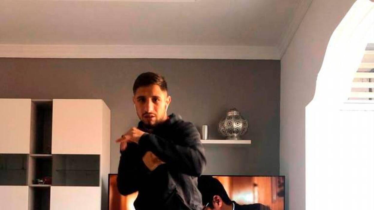 Un campeón encerrado en su casa