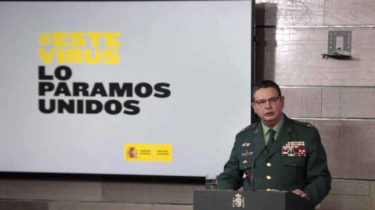 El número dos de la Guardia Civil da positivo al Covid-19