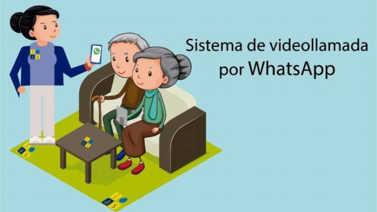 Videollamadas para conectar a los mayores con sus familias