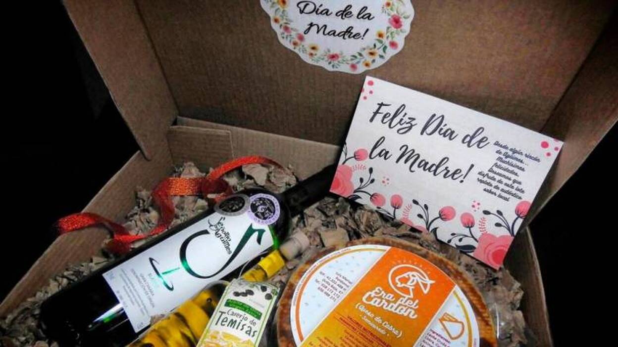 Lote de delicatessen para enviar por el Día de la Madre