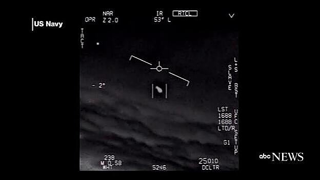 EE UU desclasifica los vídeos de tres avistamientos de ovnis