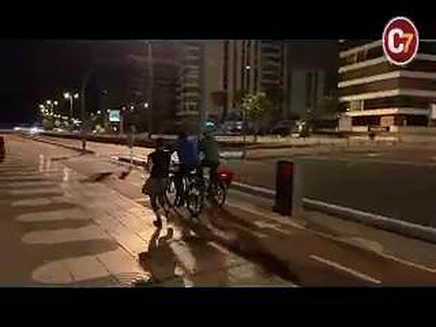 A correr desde antes de amanezca