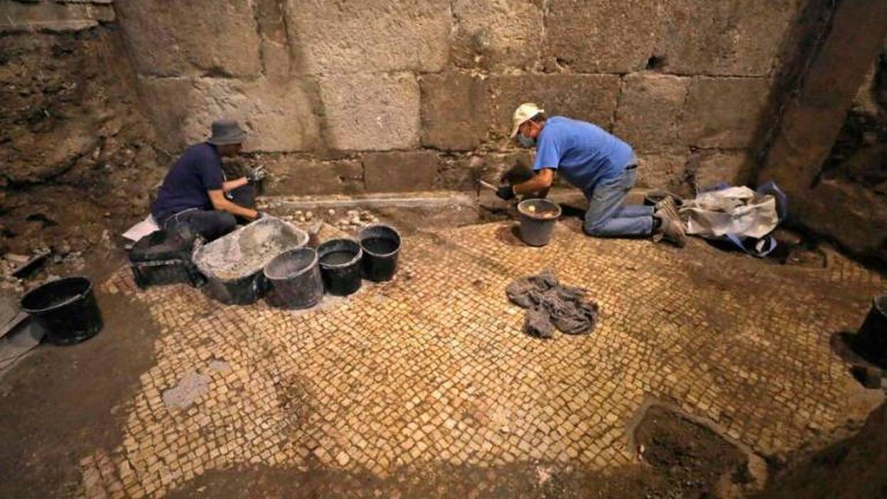 Hallado un complejo subterráneo de 2.000 años en Jerusalén