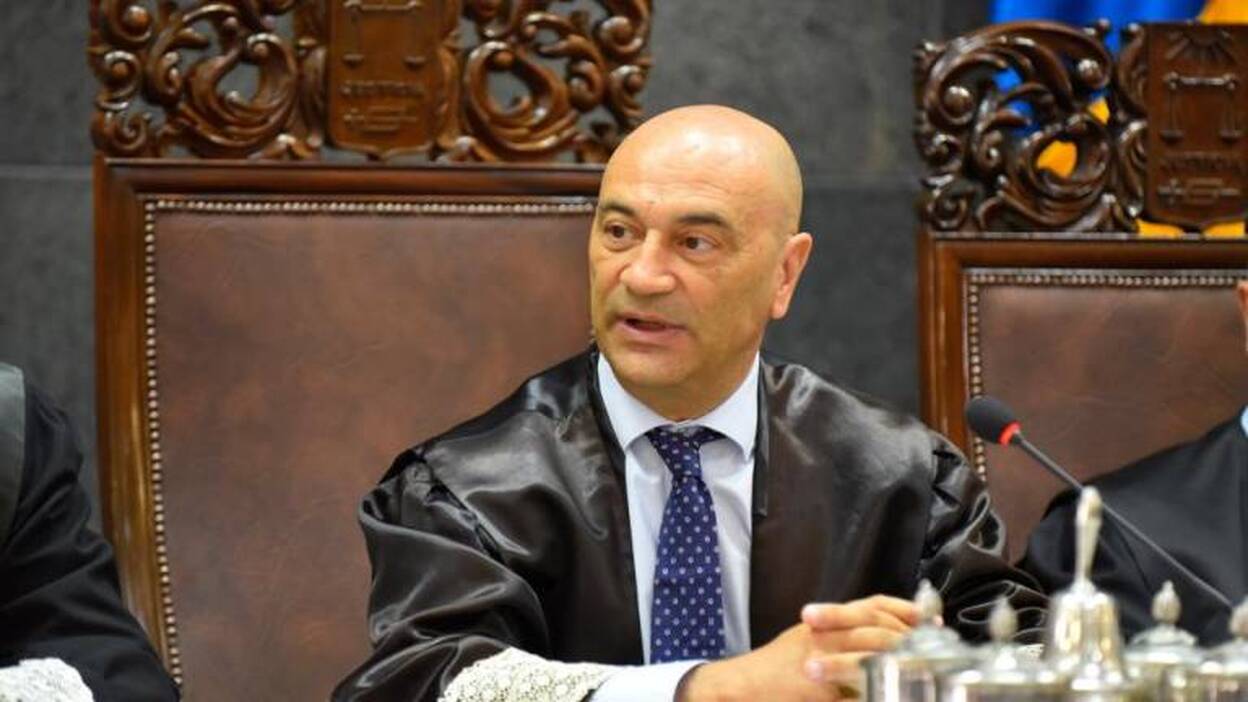 El nuevo presidente del TSJC, en julio