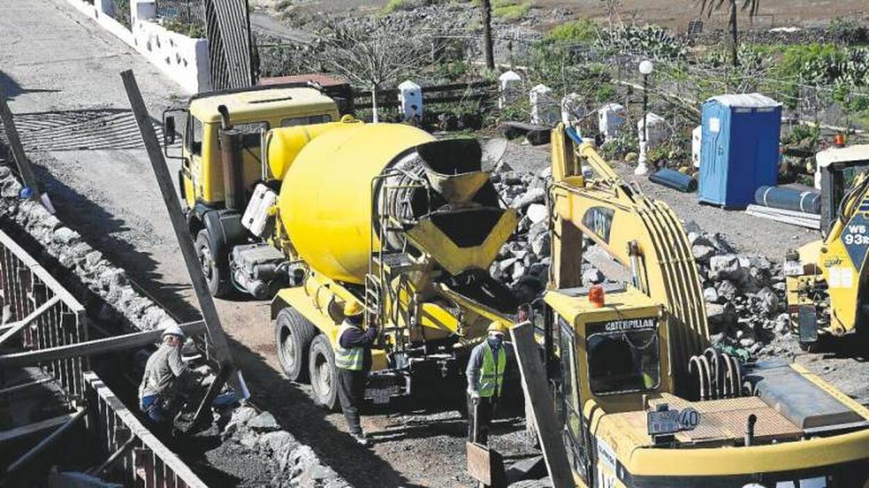 Los contratos en la construcción crecen un 50% durante mayo