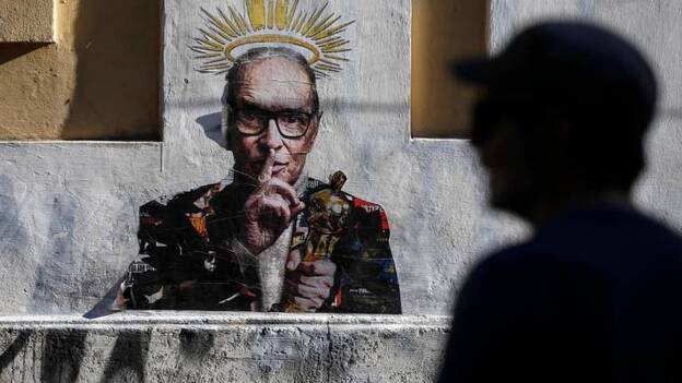 Ennio Morricone ya reposa en Roma