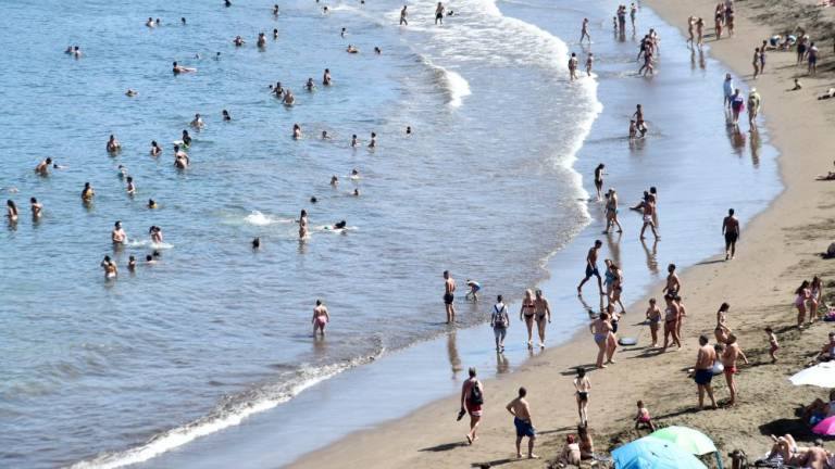 Imagen de archivo de la Playa de Melenara, en Telde. 