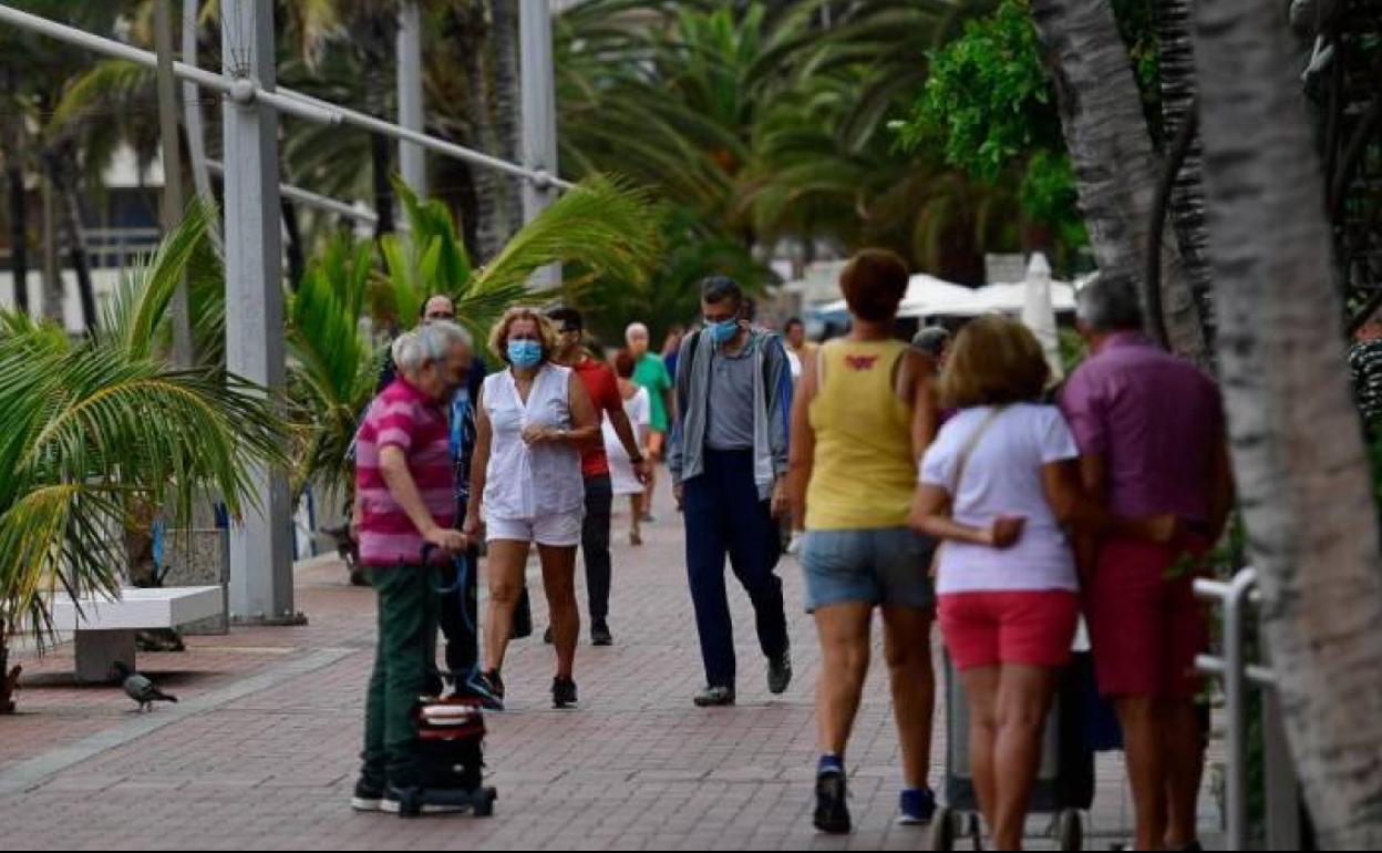 Imagen del Paseo de Las Canteras