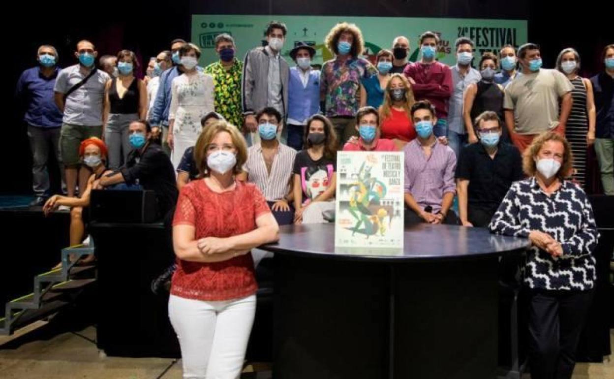 Presentación del Temudas Fest, el viernes, en Miller. 