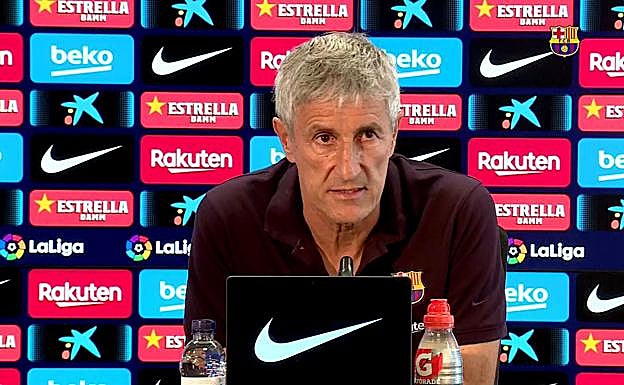 Setién: «También hemos tenido muy buenos momentos que nos pueden dar para ganar la Champions»