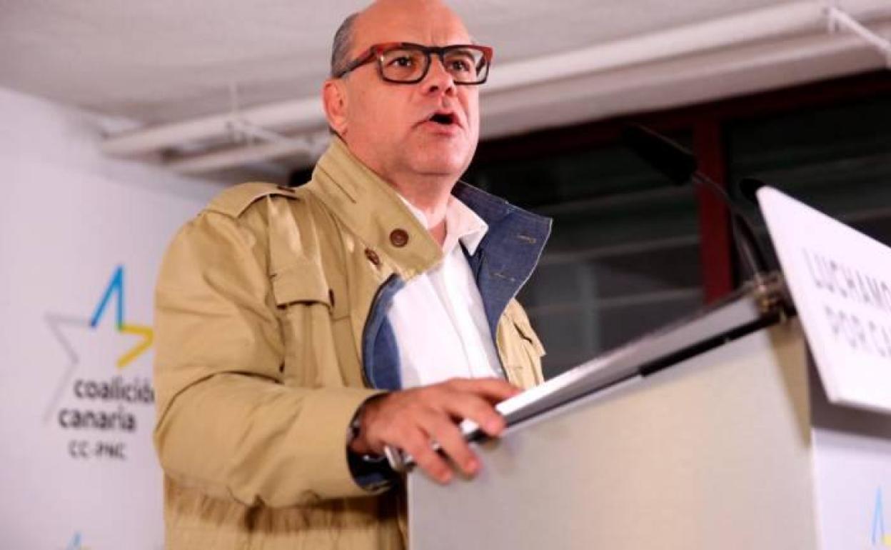 José Miguel Barragán, secretario general de Coalición Canaria
