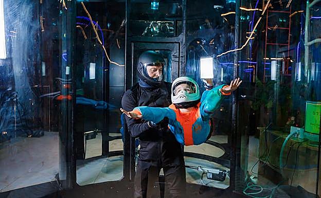 Imagen del túnel de viento