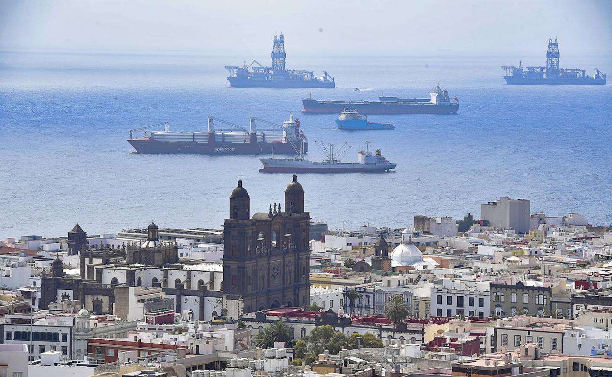 El casco histórico de la capital grancanaria