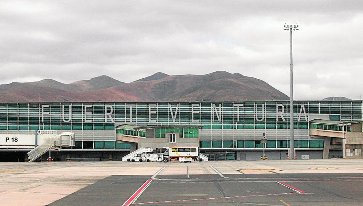 Aeropuerto de Fuerteventura. 