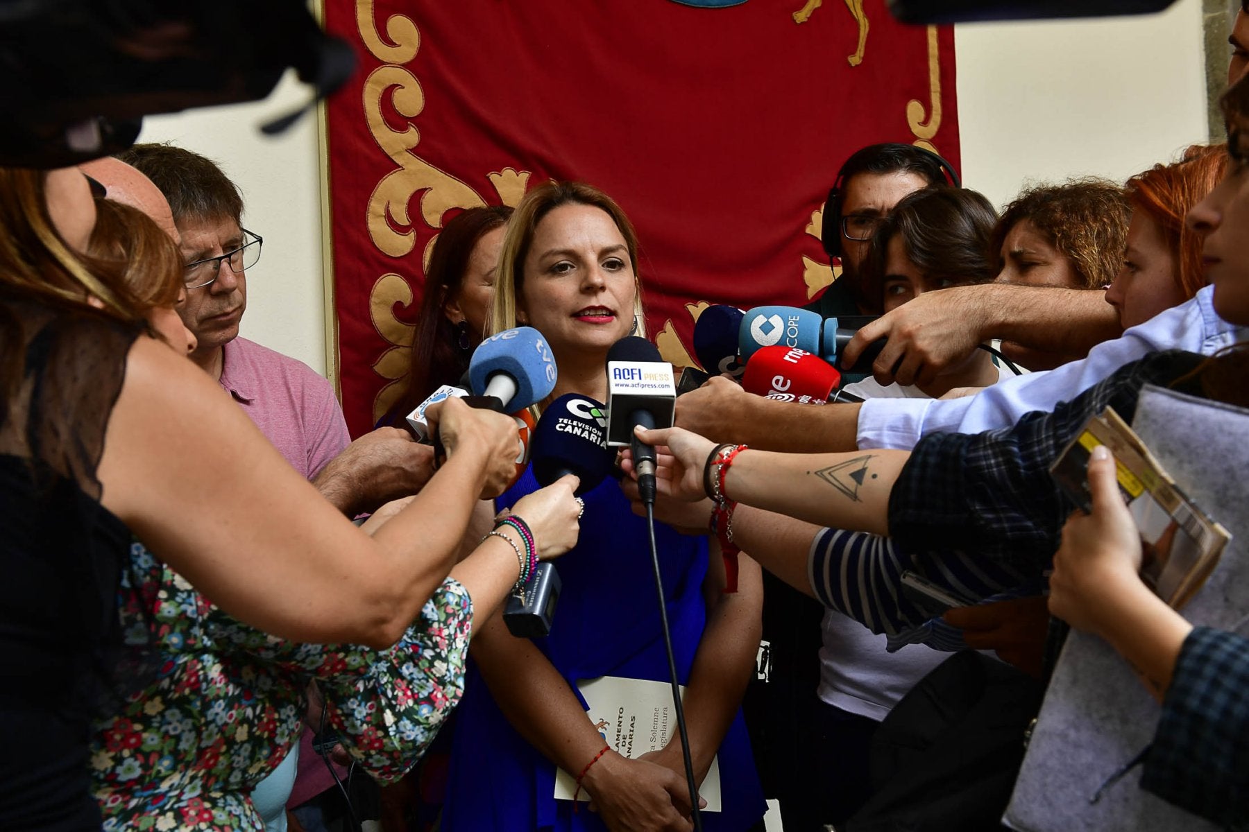 Imagen de archivo de la consejera de Derechos Sociales, Noemí Santana. 