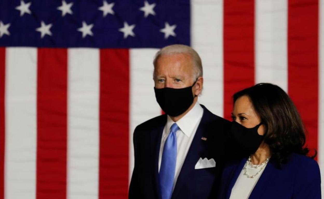 Joe Biden y Kamala Harris. 