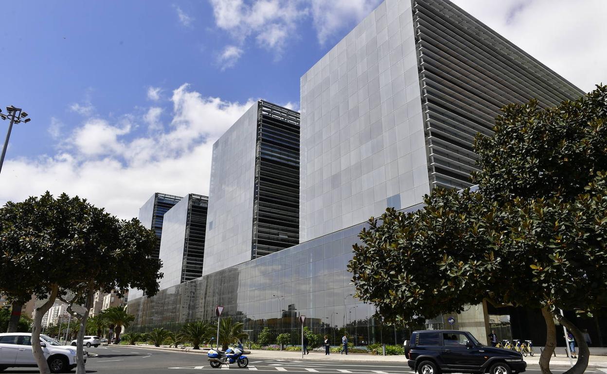 Imagen de la Ciudad de la Justicia de la capital grancanaria. 
