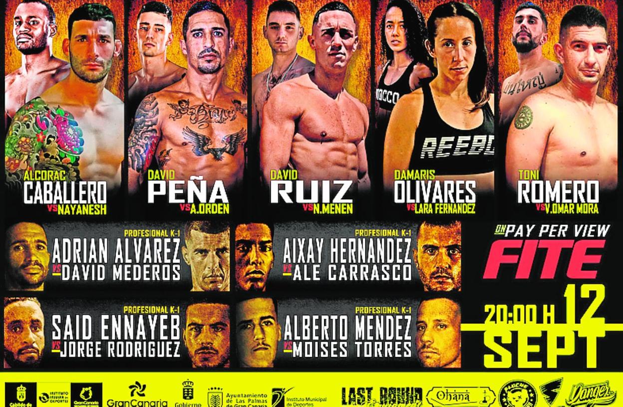 Los mejores peleadores nacionales e internacionales estarán en la isla. 