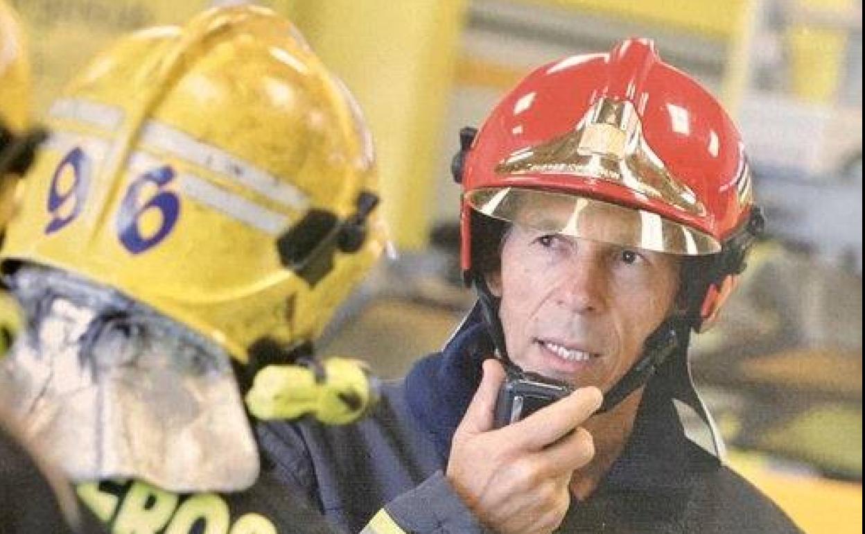 Reconocimiento a un bombero que se jubila en Gran Canaria