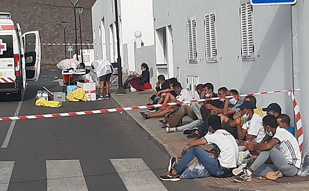 Llega una patera a Lanzarote con veintidos ocupantes 