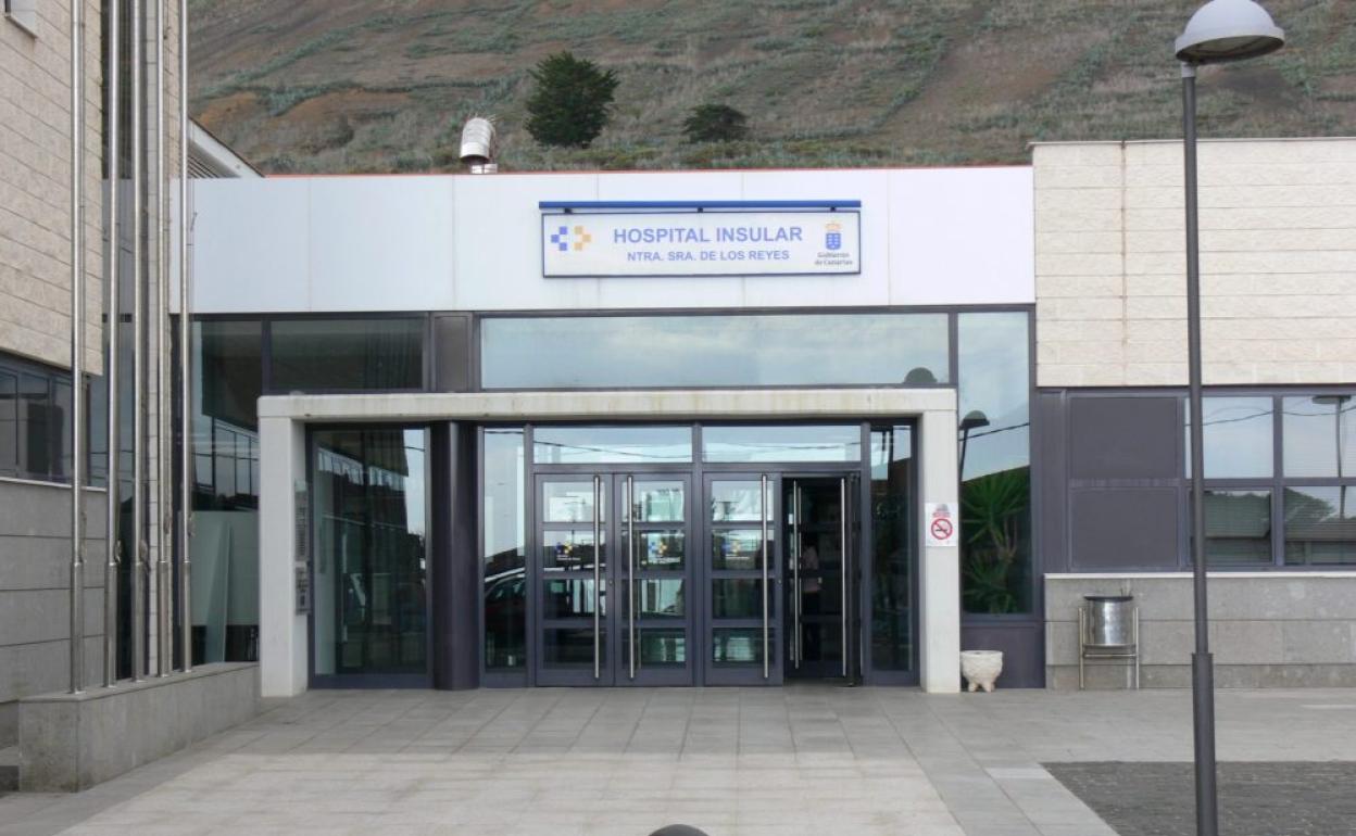 Imagen del Hopistal Insular de Nuestra Sra. de Los Reyes. 