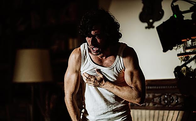 Una imagen del rodaje.